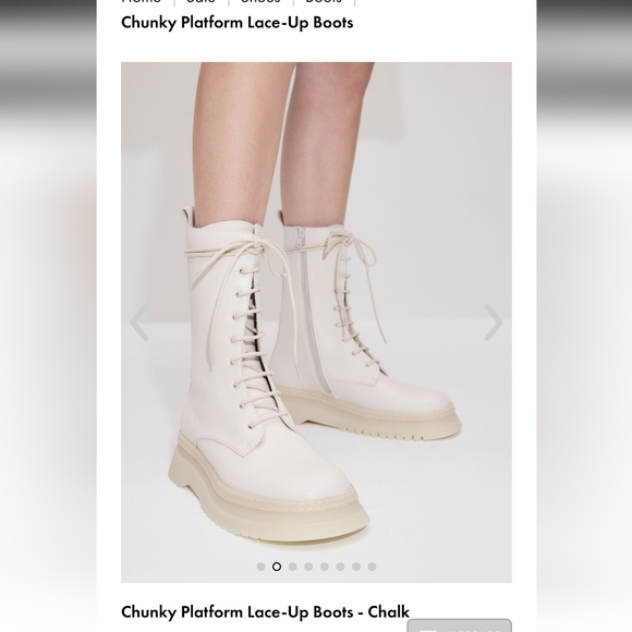 Charles and Keith boots sz 8 - Picture 2 of 15